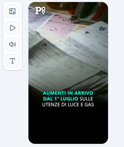 Anteprima di un blocco narrativo SmartNews dal sito Wipov